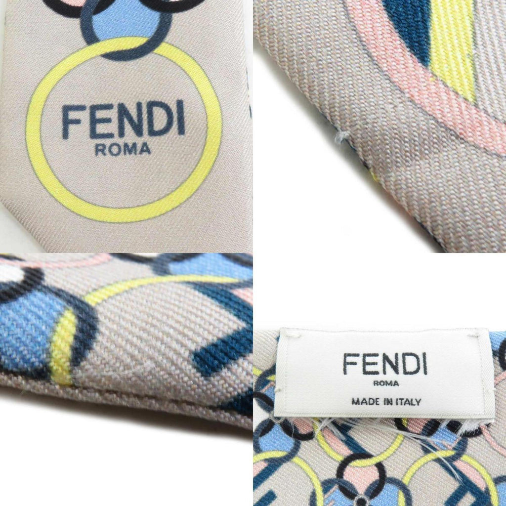 FENDI Scarf Multicolor Women's Pre-Owned Silk e58552f (Good) Muffler