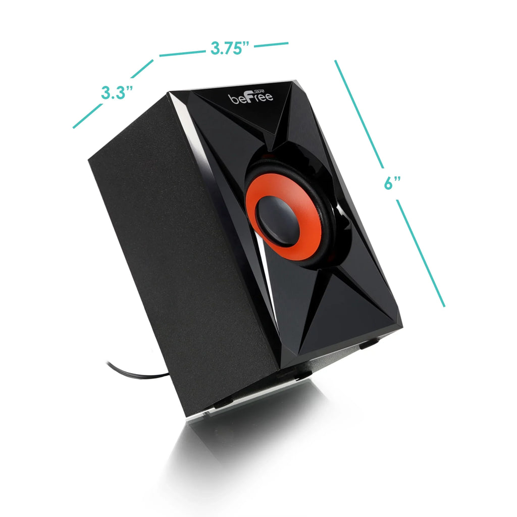 beFree Speaker Channel Surround 5.1 System Orange in Sound Bluetooth Sound
