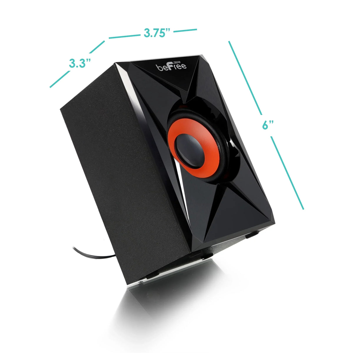 beFree Speaker Channel Surround 5.1 System Orange in Sound Bluetooth Sound
