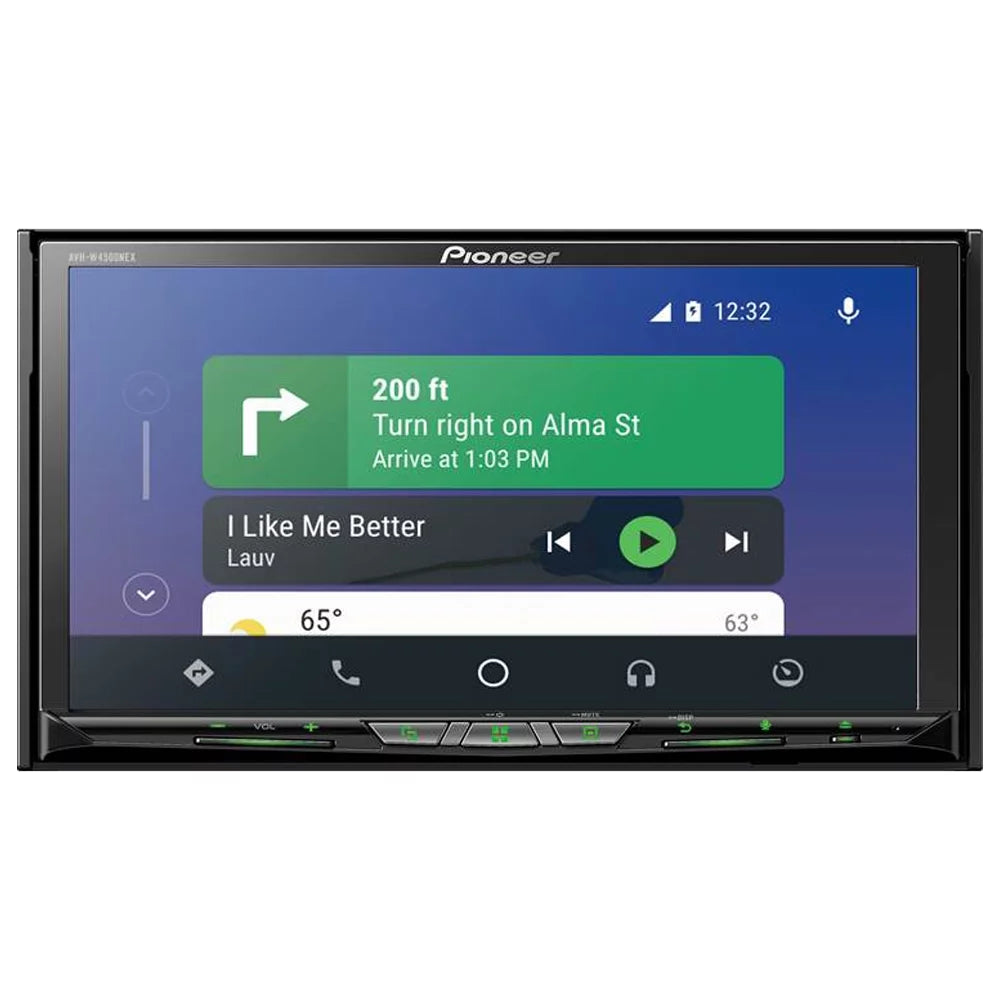 AVH-W4500NEX free Receiver Pioneer backup DVD camera with New
