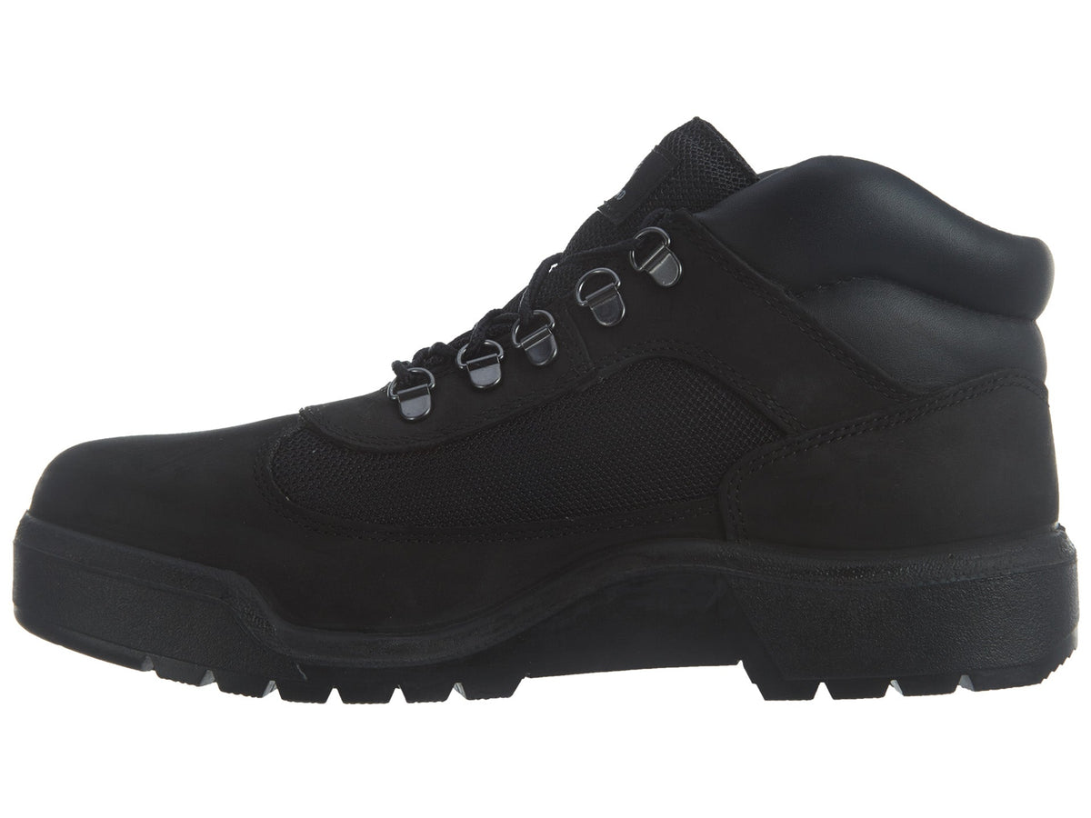 Boot Nubuck Black Field Timberland Men's M Waterbuck Waterproof Leather/Fabric 9.5