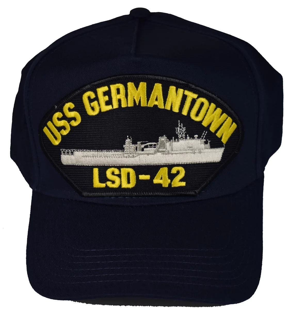 NAVY - Owned BLUE HAT USS Veteran SHIP LSD-42 - GERMANTOWN Business