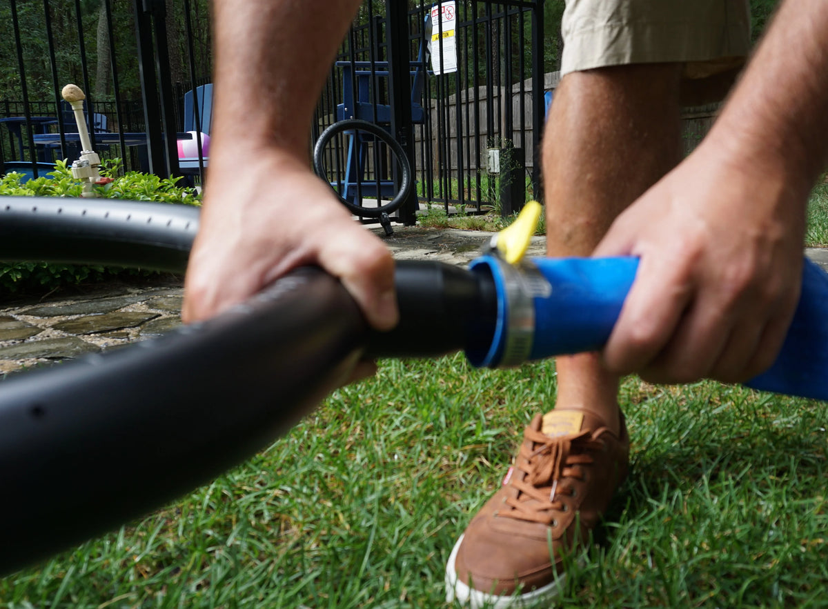 Filtered Cartridge Fountain Hose Kit & with Hose liquid Swimming Pools #400 Backwash Pool for 1.5" Sand Waste