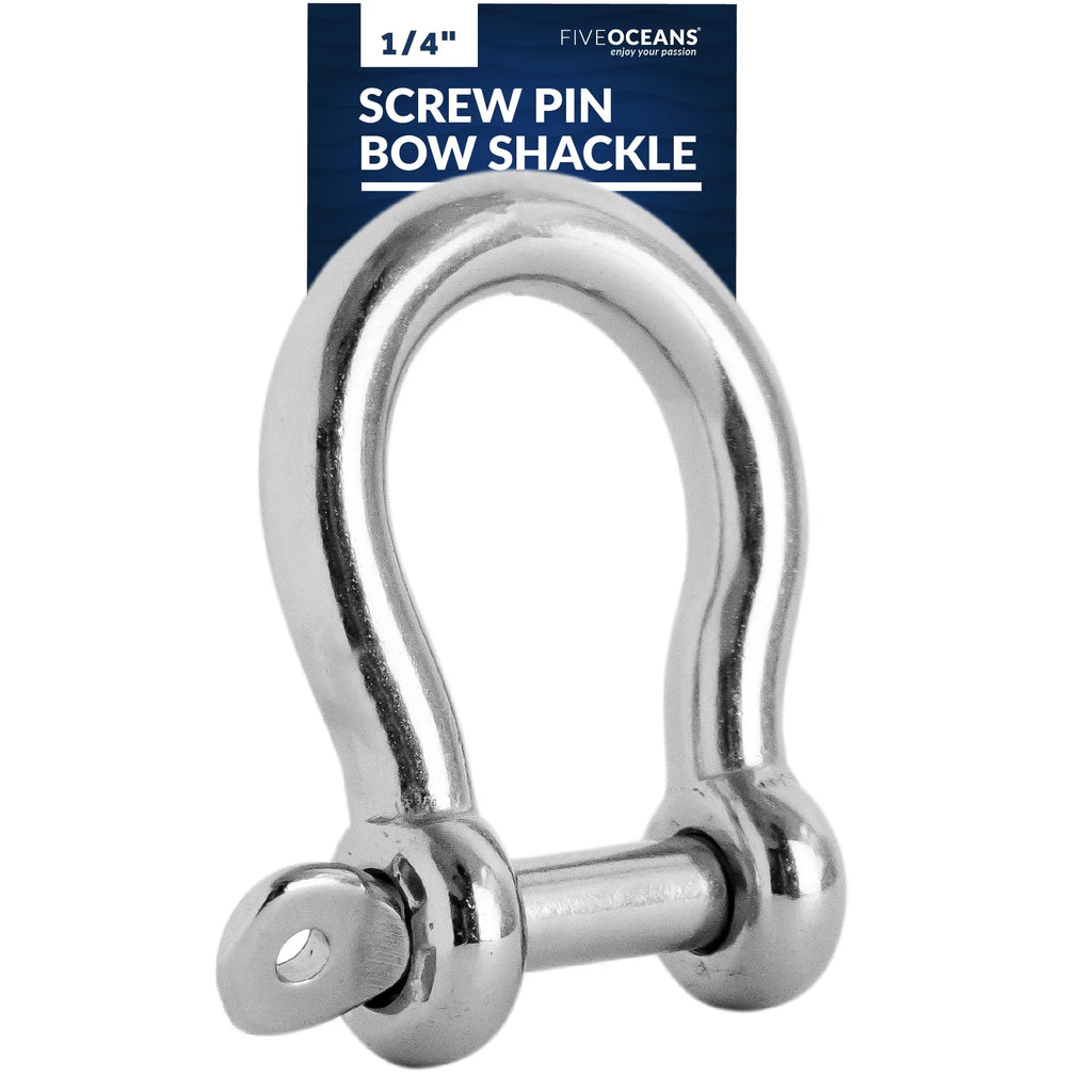 Pin Screw Steel Stainless for FO430 Oceans Shackle 5/8 Anchor Sailboat Shackles, Five Boat, Bow