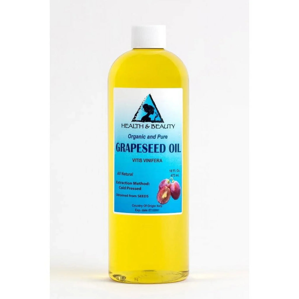 48 ORGANIC PRESSED PURE OIL 100% OZ CARRIER COLD GRAPESEED