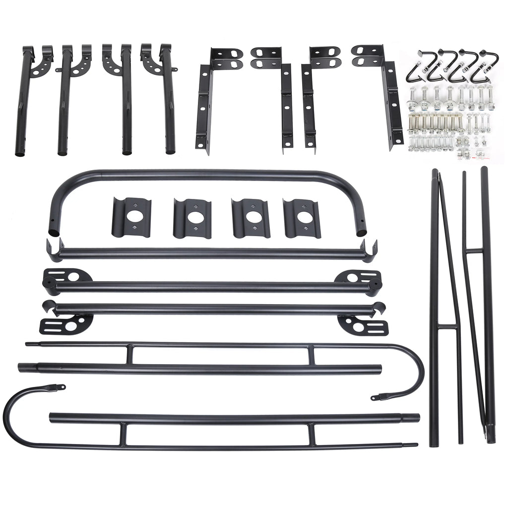 Rack Kayak Truck Contractors Universal Bed Lumber Cab Pickup Inch Bar 1000 Adjustable Over-Cab Side Kojem LBS 60 Rack Long Ladder