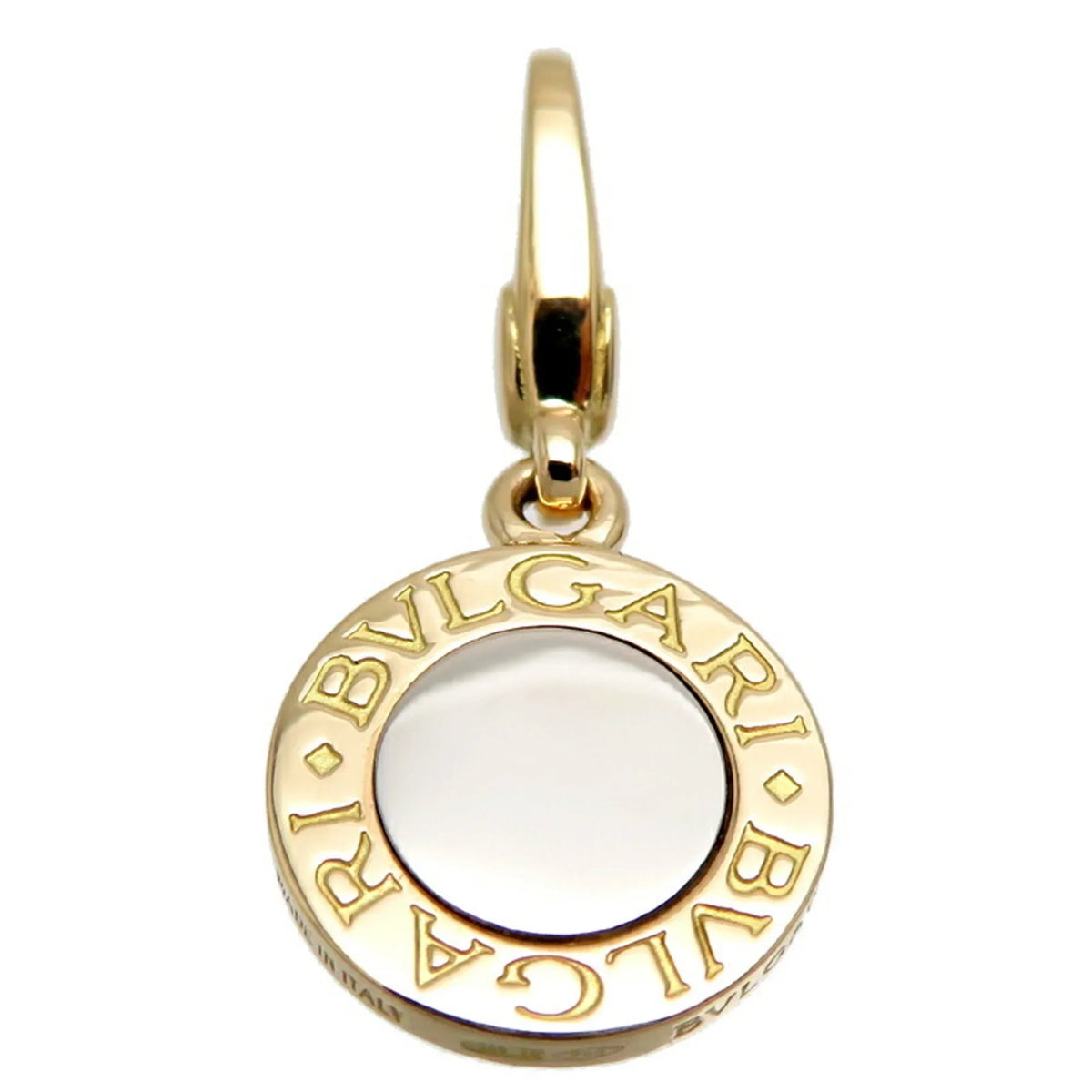 Yellow 750 Men's Charm Gold and BVLGARI Pre-Owned (Good) Women's