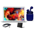 Airbuds Wireless OS Mouse, i5 Bundle: MacBook 2 Black RAM Day By 128GB Mac Intel Air Certified 13.3-inch Express Core SSD Bluetooth/Wireless Case, Restored 4GB (Refurbished)