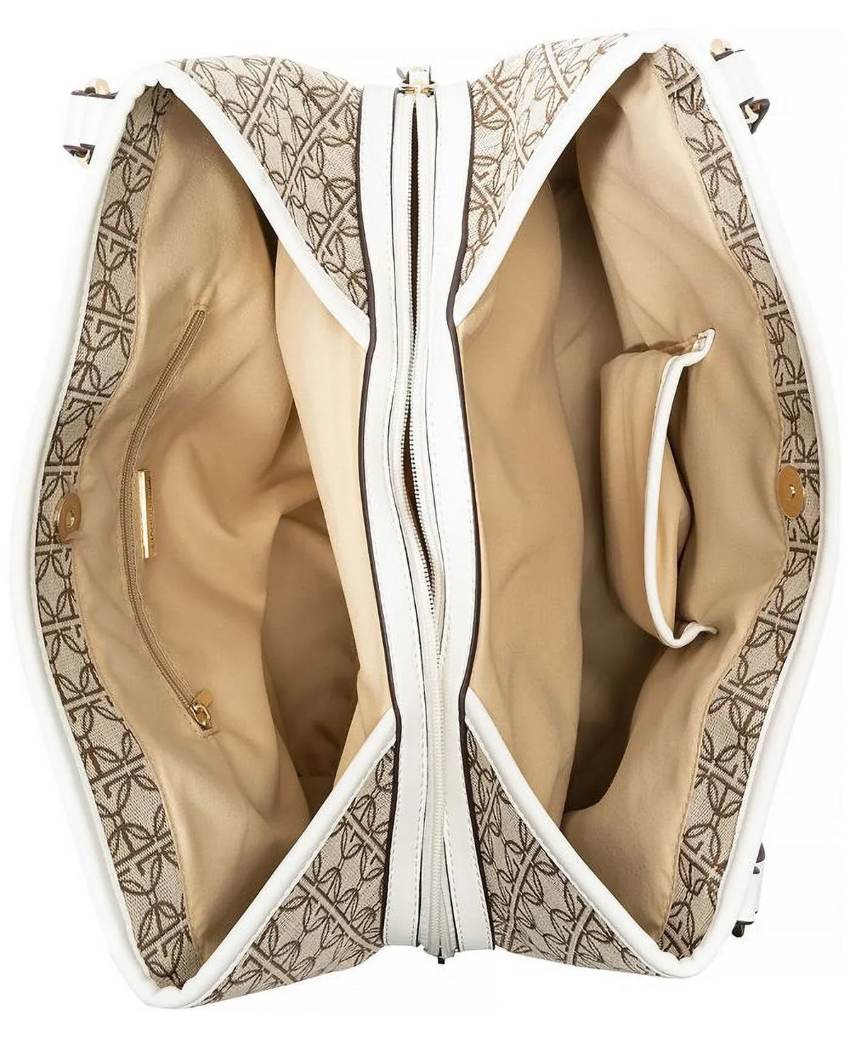 Giani Signature White Logo Poster Bag Bernini Shoulder Jacquard 4