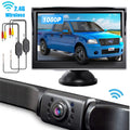 Backup TFT SUV MPV Vision for RV Reverse Car Camera Night IP67 5" Camera Wireless 170° LCD Waterproof View System Rear Monitor