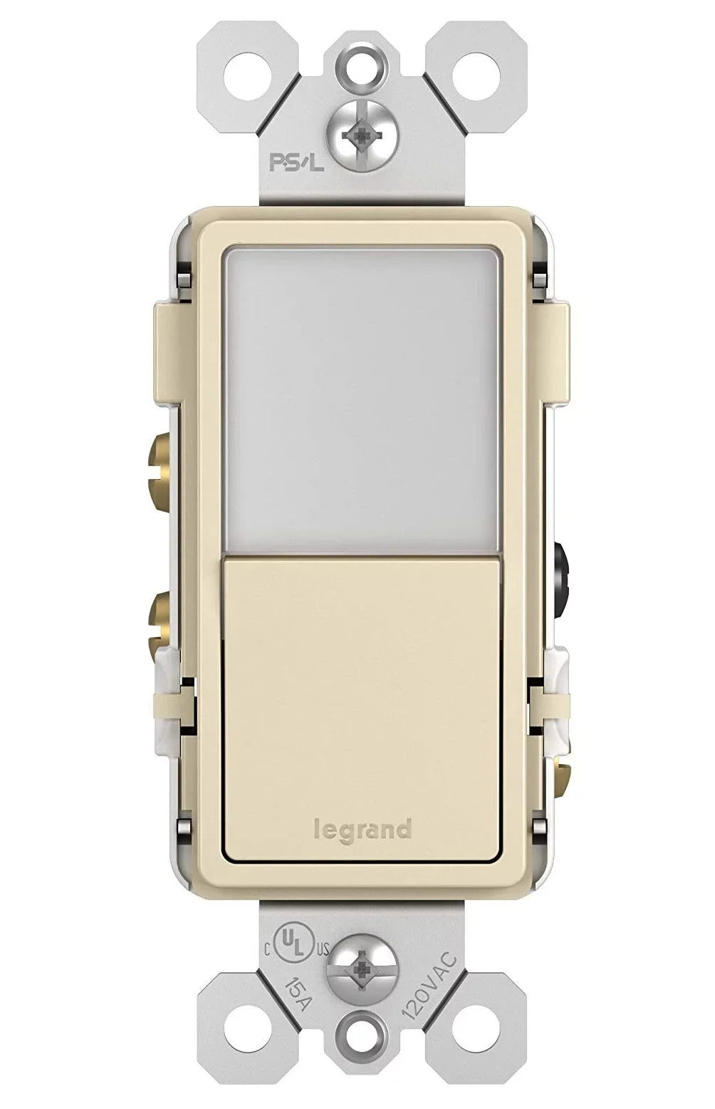 Each Legrand with NTL873LACC6 Light Light Night Radiant Almond, Switch Single-Pole,