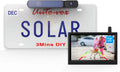 Vehicles Solar Reverse Backup IP68 for Camera Camera Wireless Plate Trailer/SUV AUTO-VOX Camera License Waterproof
