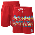 St. Louis Carl Swim Shorts Men's G-III Volley by Banks Breeze Cardinals Sports Red