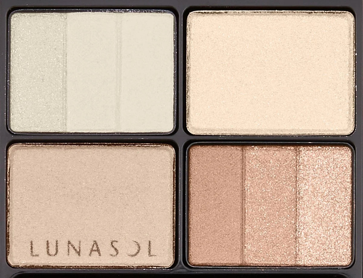 4g (x LUNASOL Eyes Eyeshadow 1) 01 Neutral Dimensional Beige Three