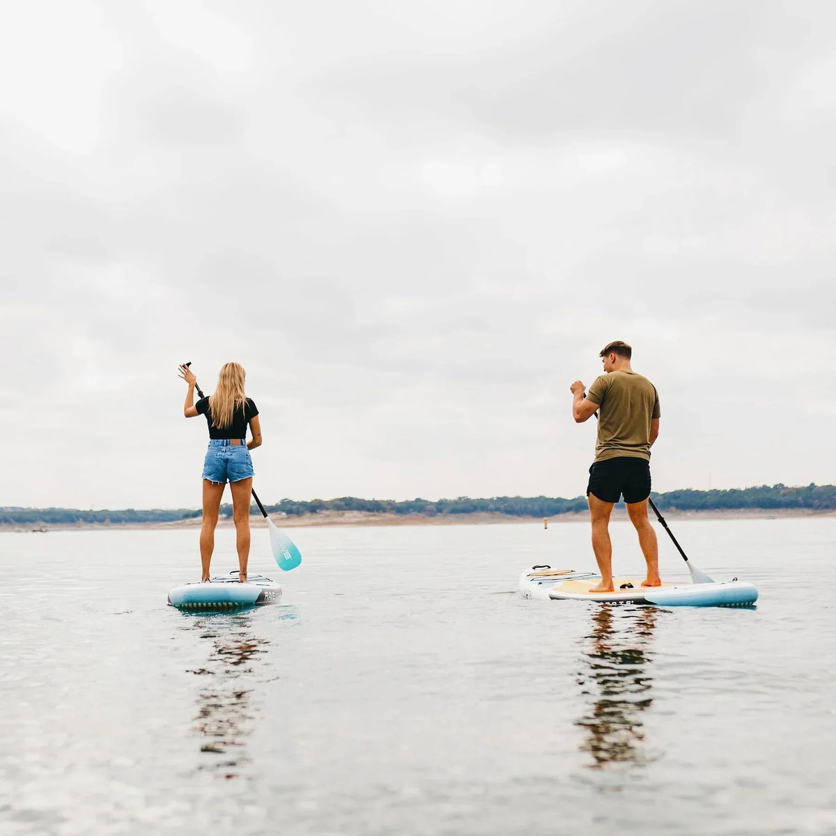 Lake Paddle Kota Sports Mountain Inflatable Package Rave Up Board Stand