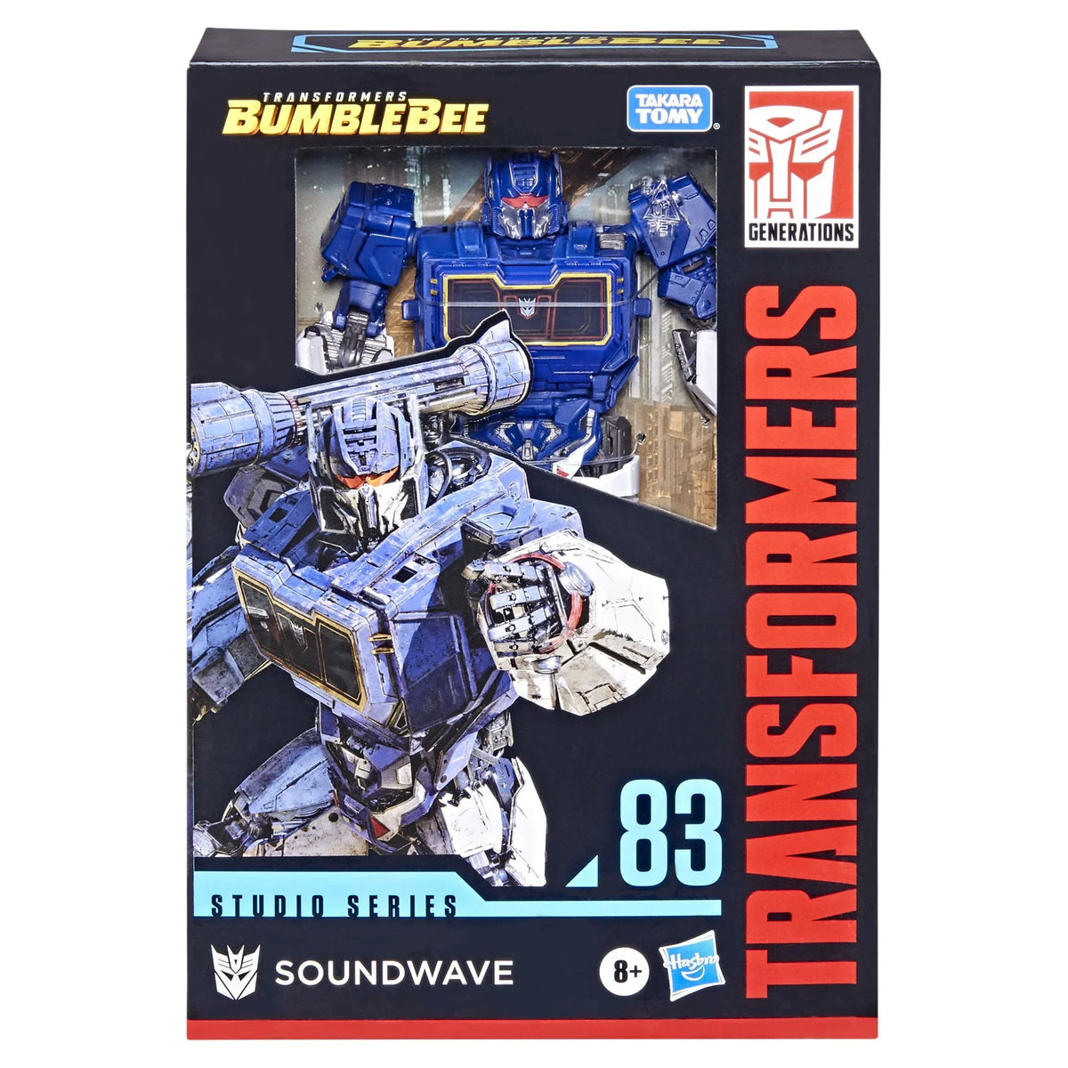 Series Bumblebee Soundwave Action Figure Transformers: Voyager Transformers Studio 83