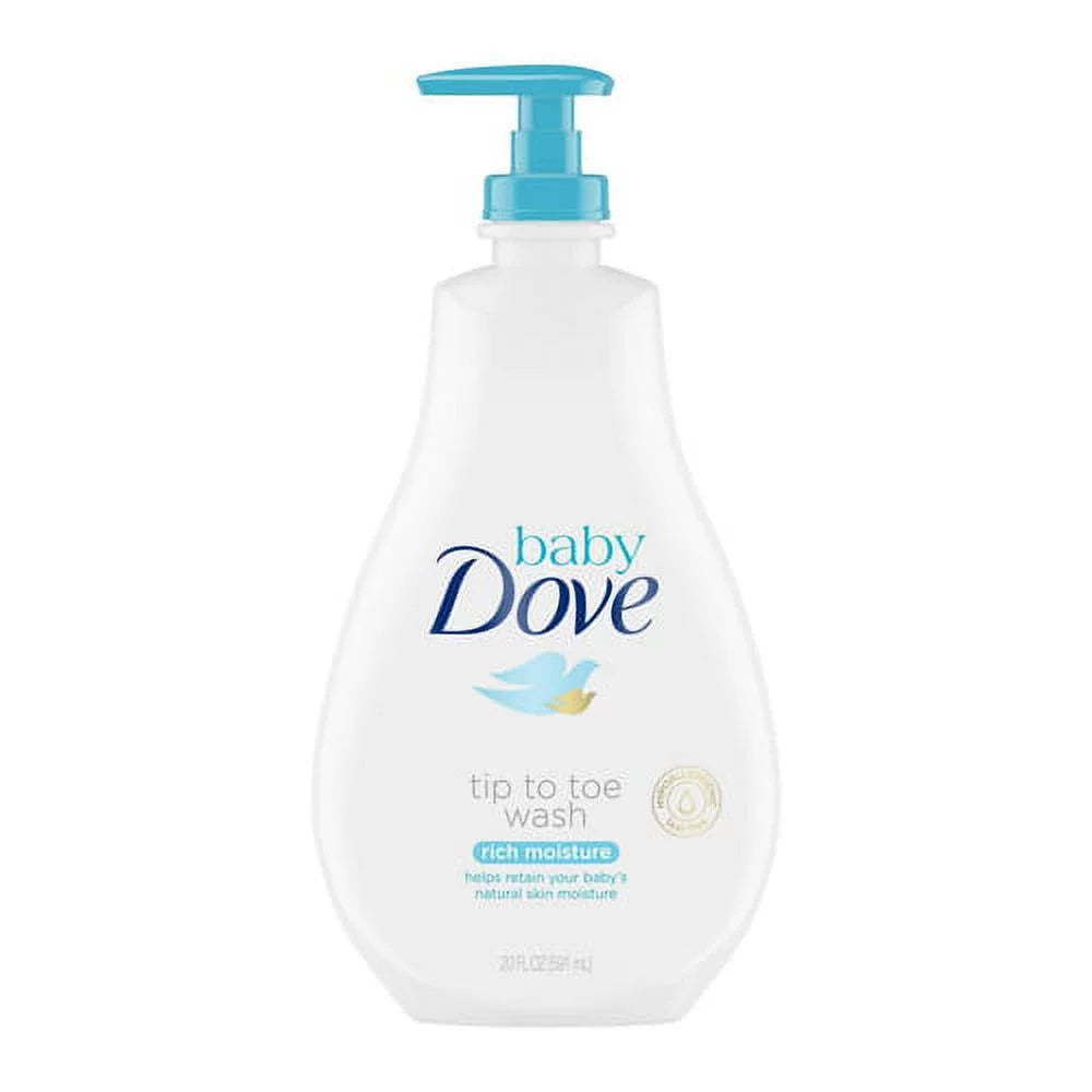 Pack Moisture 2 Wash, Oz, Toe Tip Dove 20 Baby to Rich