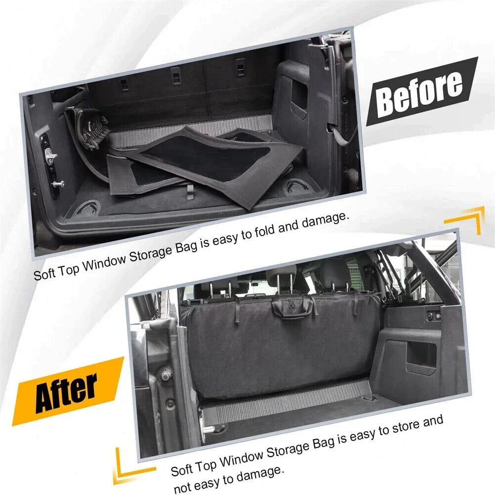 2021 2022 Organizer Window Bag 600D Soft Top for Bronco Storage Accessories