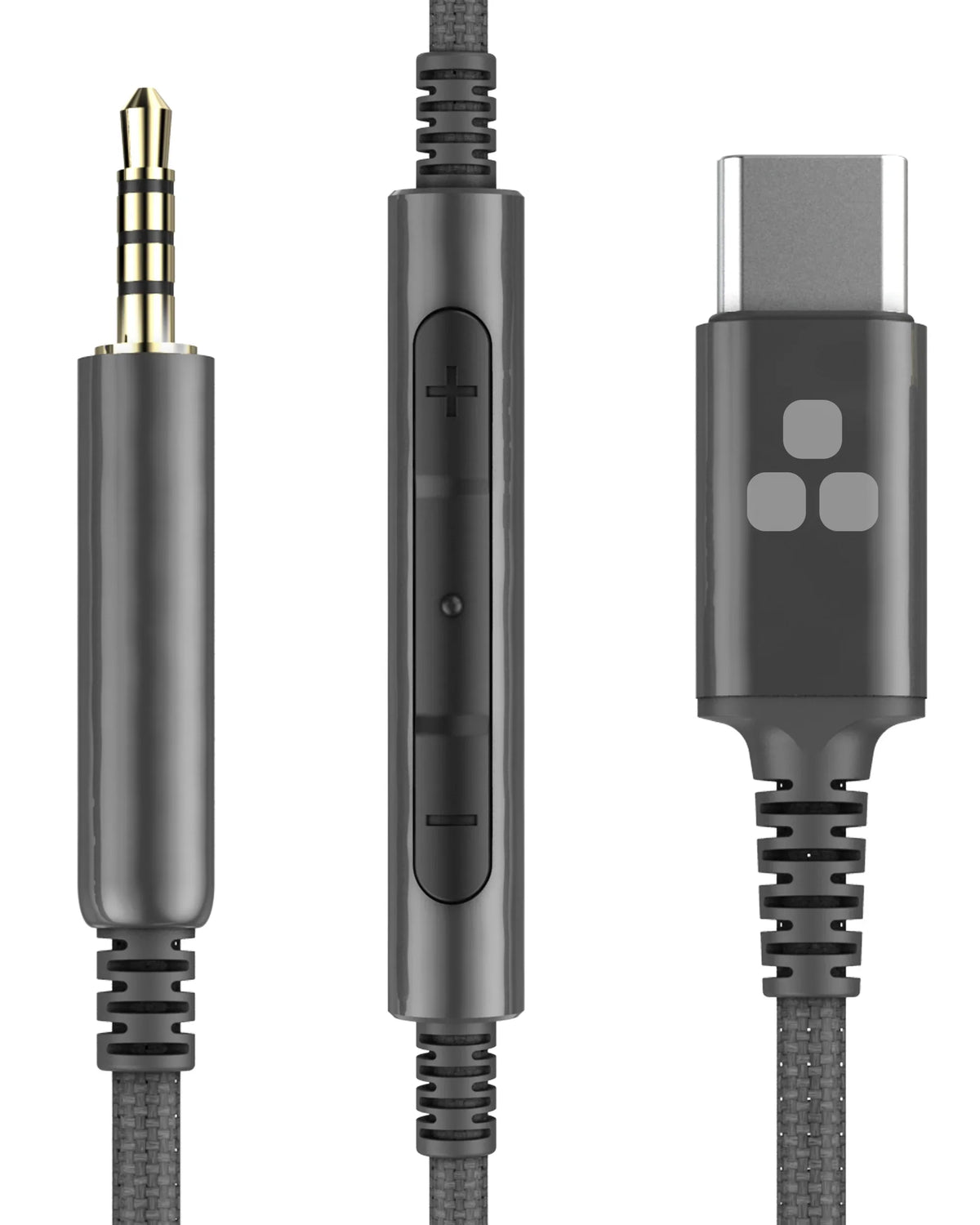 Thore QC35 Aux Replacement Mic Noise Cable - Cable / Canceling USB 2.5mm Audio / QC25 Remote/ Volume 700 Type Headphones C with Connector w/ Control