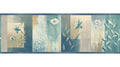 Turquoise Colorblock Bonnard Floral Border Chesapeake