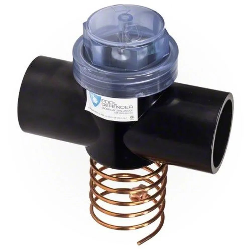 Copper Wire Defender Zinc Replacement W/ Anode CMP Compact 2.5" Spigot 2" Pool