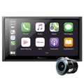 DMH-W4660NEX Media New 6.8" Pioneer Receiver & Cam Backup Bullet Mechless Digital