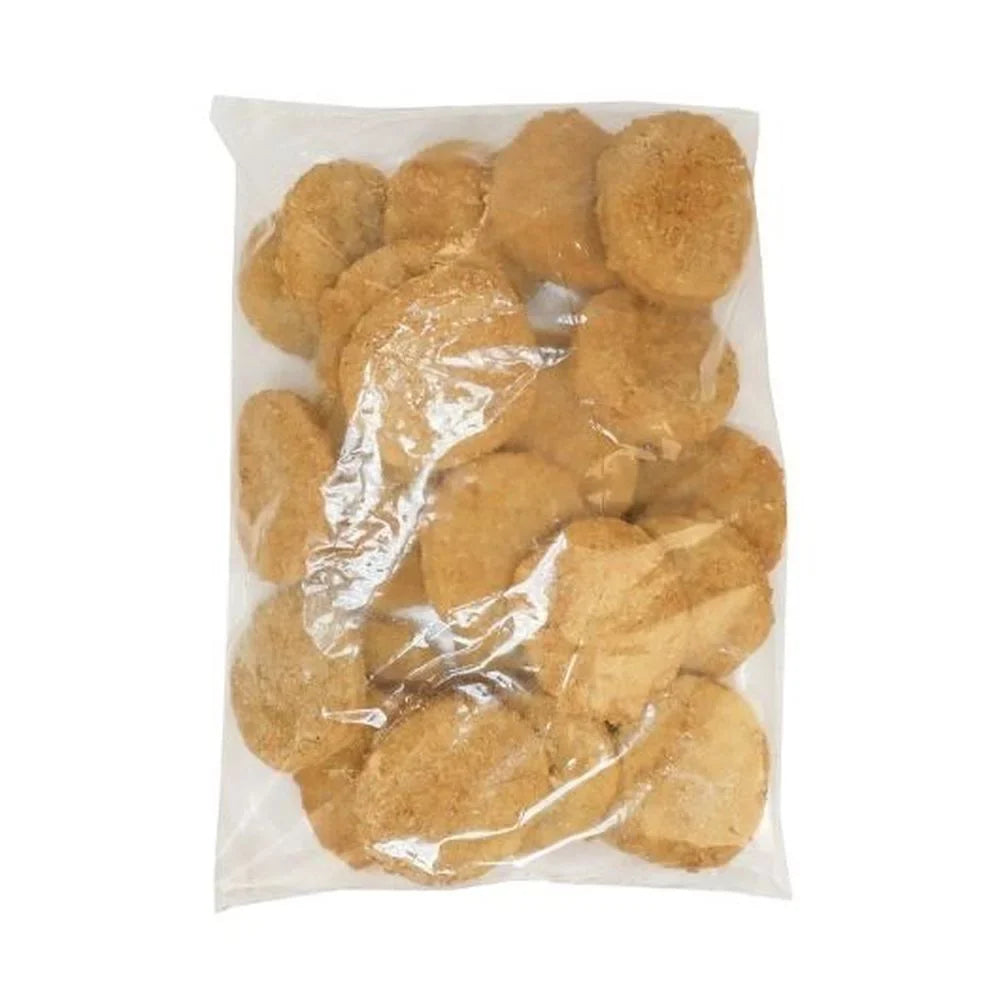 Fully Whole Patty, Homestyle case per 6 Pound Chicken Breaded 5 -- Cooked Gold Kist Grain