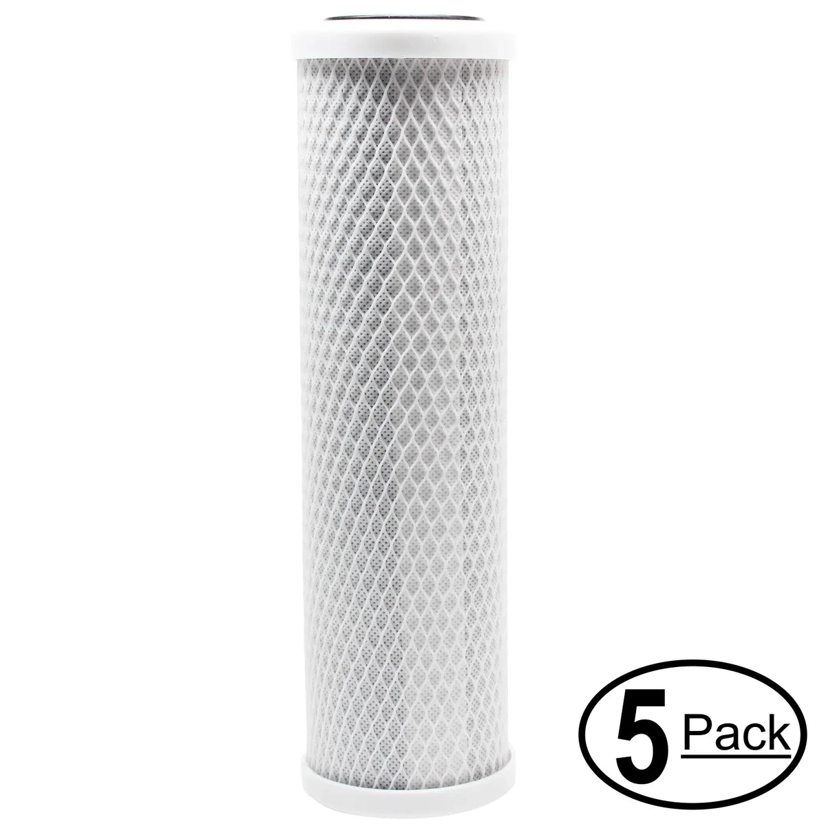 '- Filter Universal Activated Denali inch AMI for 5-Pack 4 System - RO AAA-754 10 Home Carbon Block for Stage Filter Replacement Pure AAA AMI Brand