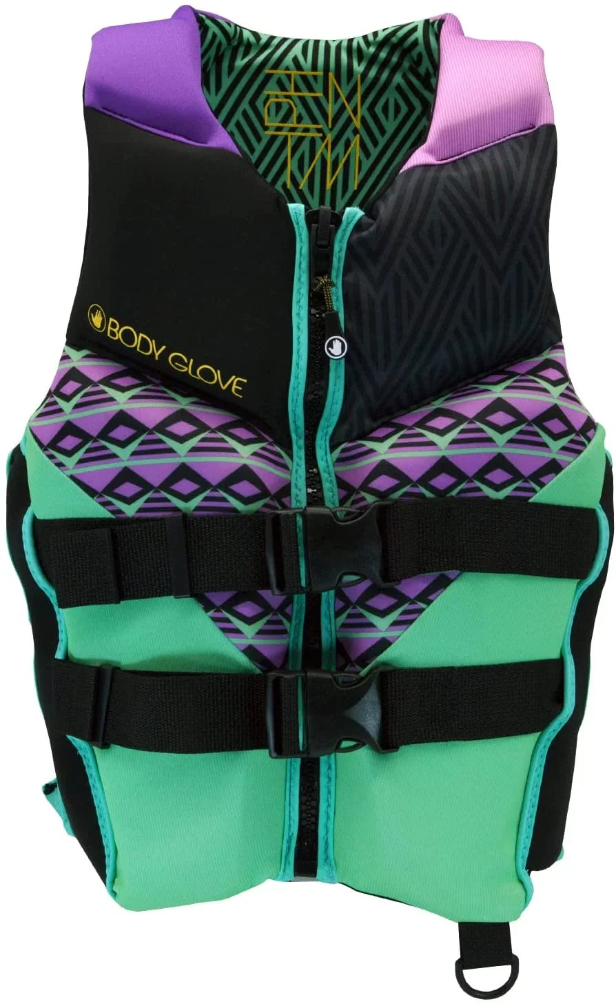 Women's 2XL, Glove- Jacket Life -Adult, Aqua Phantom PFD-Adult Women, Body