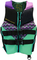 Women's 2XL, Glove- Jacket Life -Adult, Aqua Phantom PFD-Adult Women, Body
