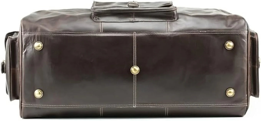 Overnight Bag Bag Travel Buffalo Sports Vintage inches Gym Men Classic design Holdall Weekender Bag Leather Duffle Hulsh for 24 Top Bag Grain Leather