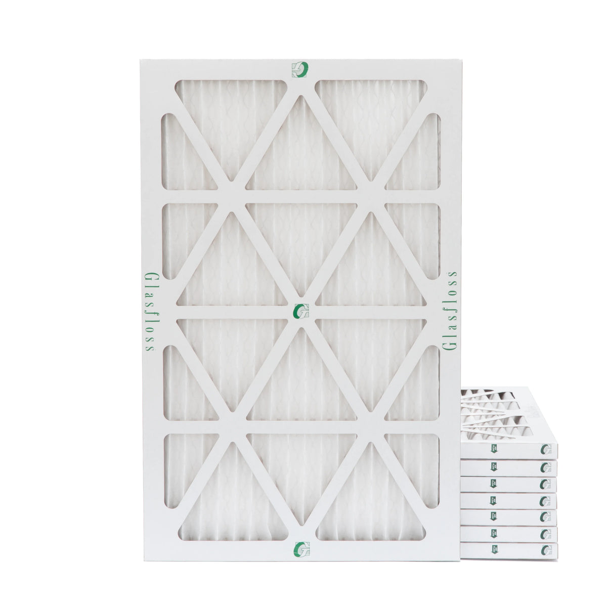 6 Series Air 12x20x1 Filter MERV Case 10 of - Glasfloss ZL