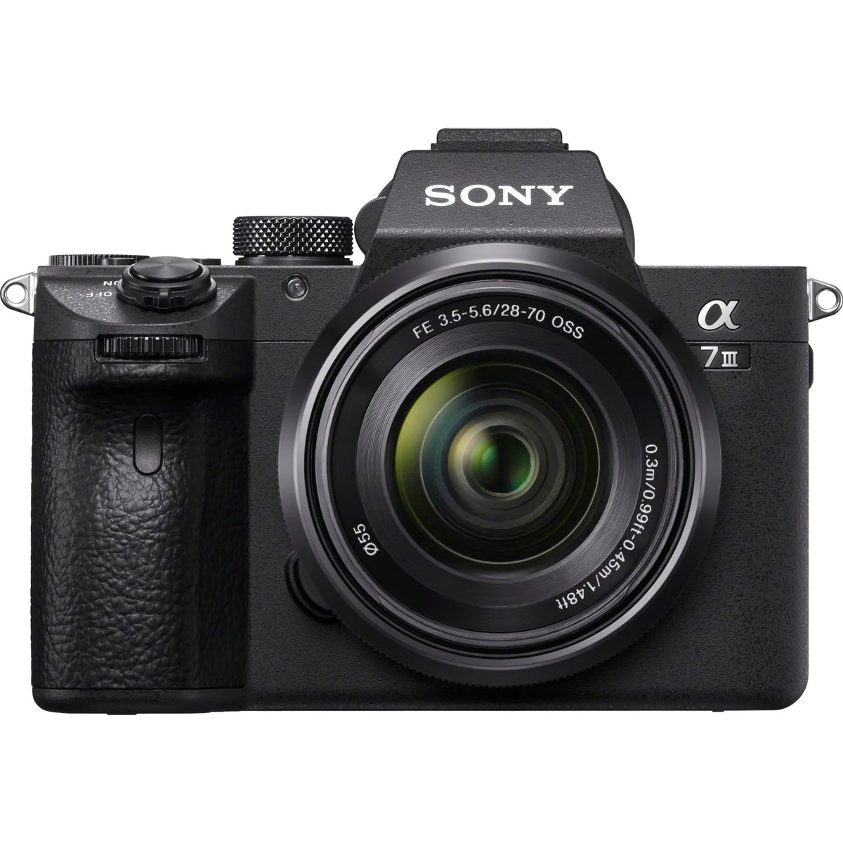 Lens, III Mirrorless Alpha Black 1.10", Megapixel 24.2 a7 Pro with Camera 2.76",