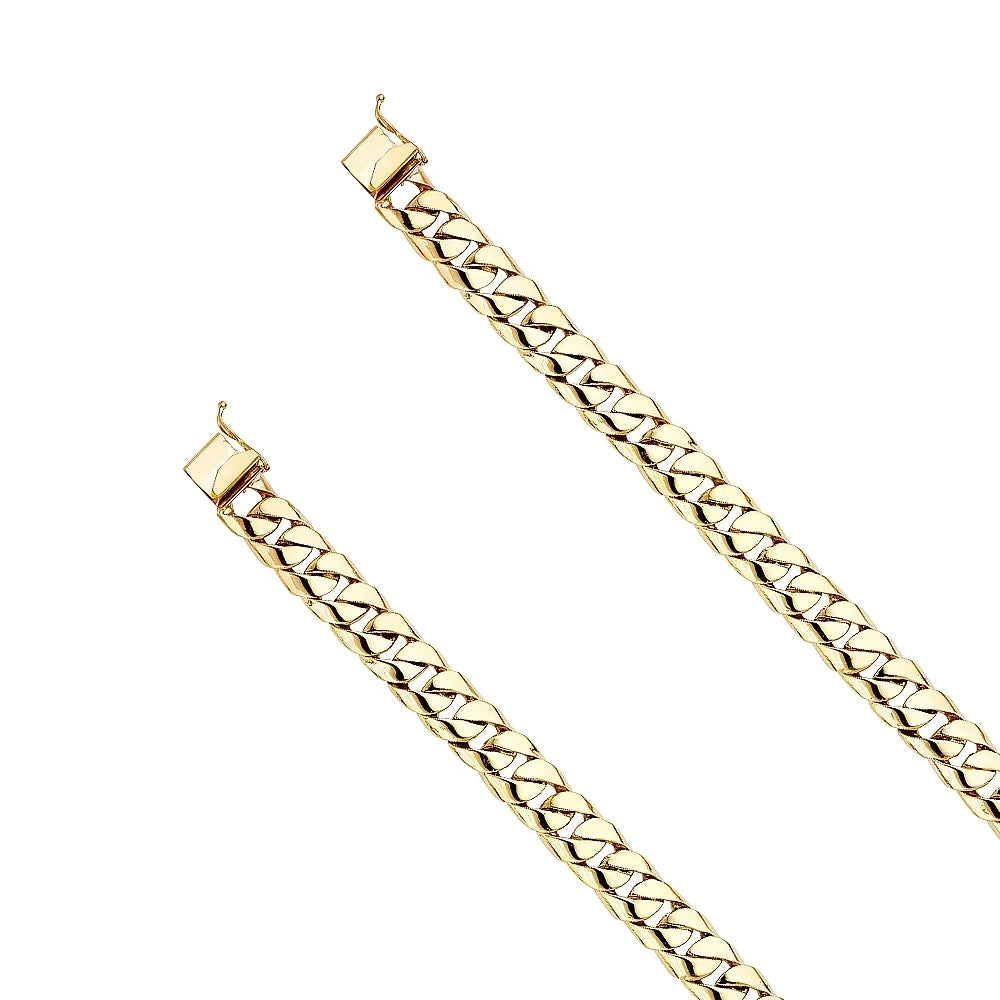Yellow | Gift Elegant Gold | Jewelry 8.5" Men - 14k Weight Bracelet and Women Link Cuban Gold 35.4 14KY | Men’s Bracelets Chain for for