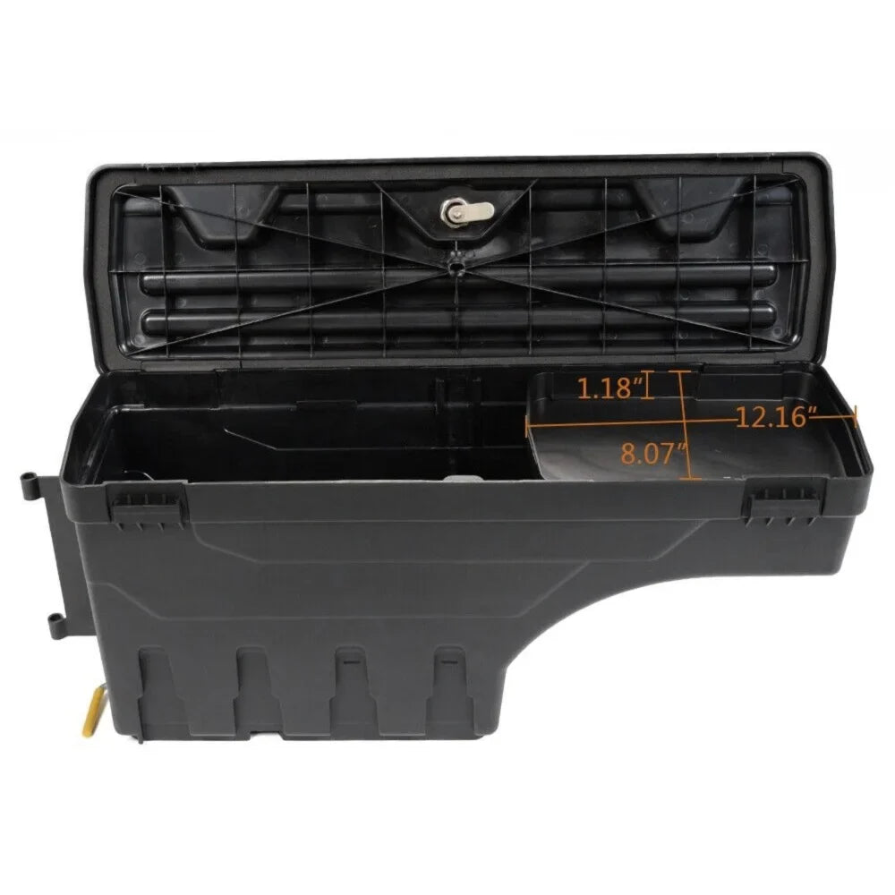 STORAGE SIDE F-150 BOX TRUCK DRIVER 2015-2020 For BED TOOLBOXES Teledu