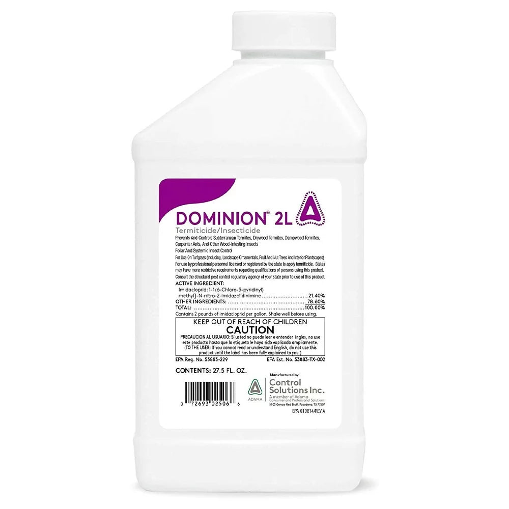 CSI & Bait, Insecticide, 27.5 Pest Insecticide Killers, oz Termiticide Dominion 2L Traps