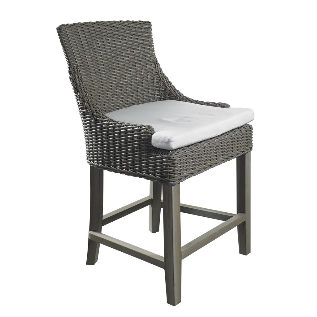 exterior Plantation Kubu Stool exterior Alfresco Counter - Padma's