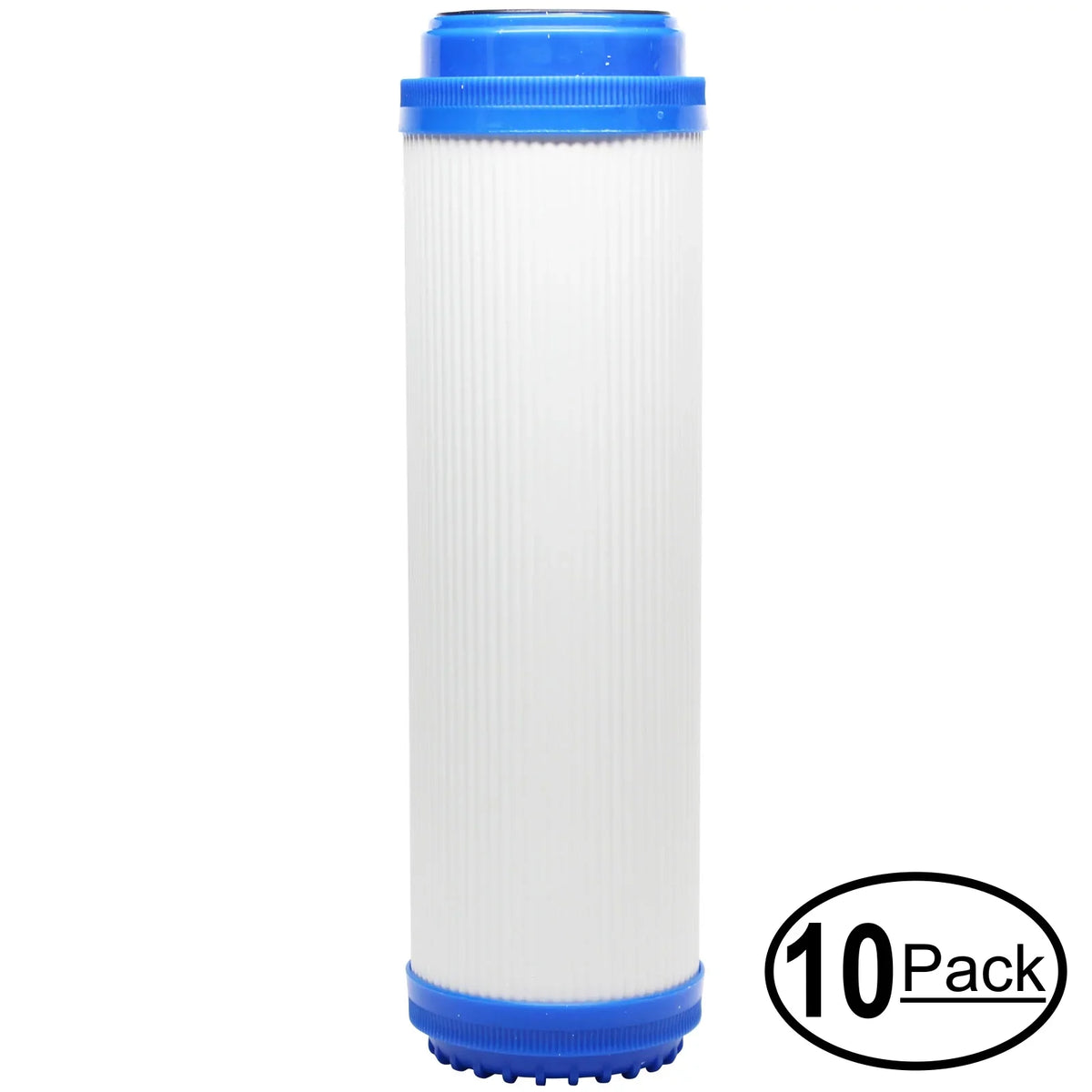 10-inch for stages 10-Pack filter Pure MaxWater - liquid Denali 3 - Brand Cartridge Filter 103458 Carbon Granular Activated Universal for Replacement MaxWater