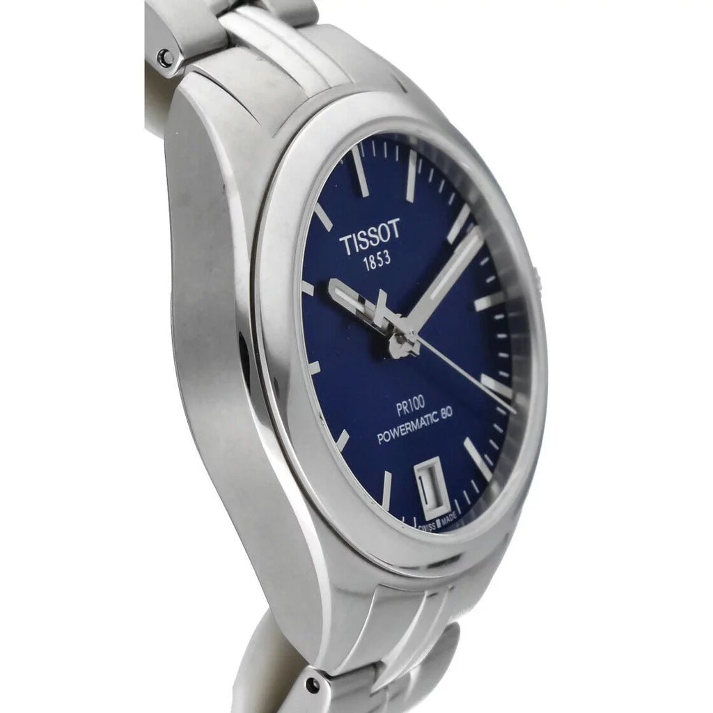 PR100 Powermatic Tissot 33mm Watch Women's T101.207.11.04.100 Steel Automatic 80