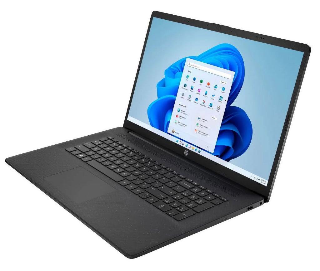 LED Restored Windows 256GB HP 17-CN2047NR 17.3" Home IPS Intel Graphics 3.50 DDR4 FHD Xe GHz SSD Iris 1920x1080 Intel (Refurbished) Laptop 16GB Core 11 i7-1255U