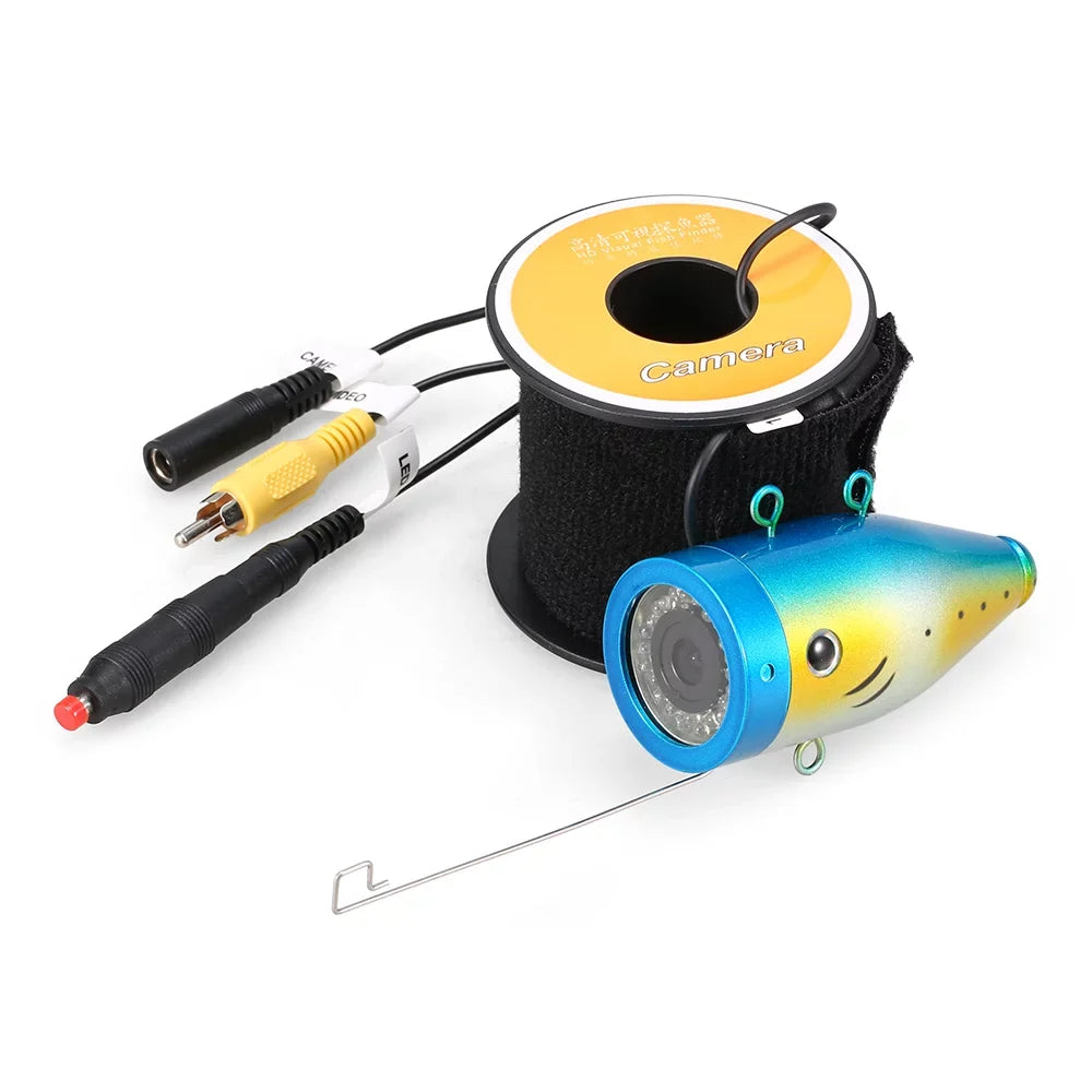 with Ice 24 Camera Boat Fish Vision Camera Underwater Fishing 1200TVL 15m/30m/50m Cable Night Waterproof Shape Accessories Fishing LEDs