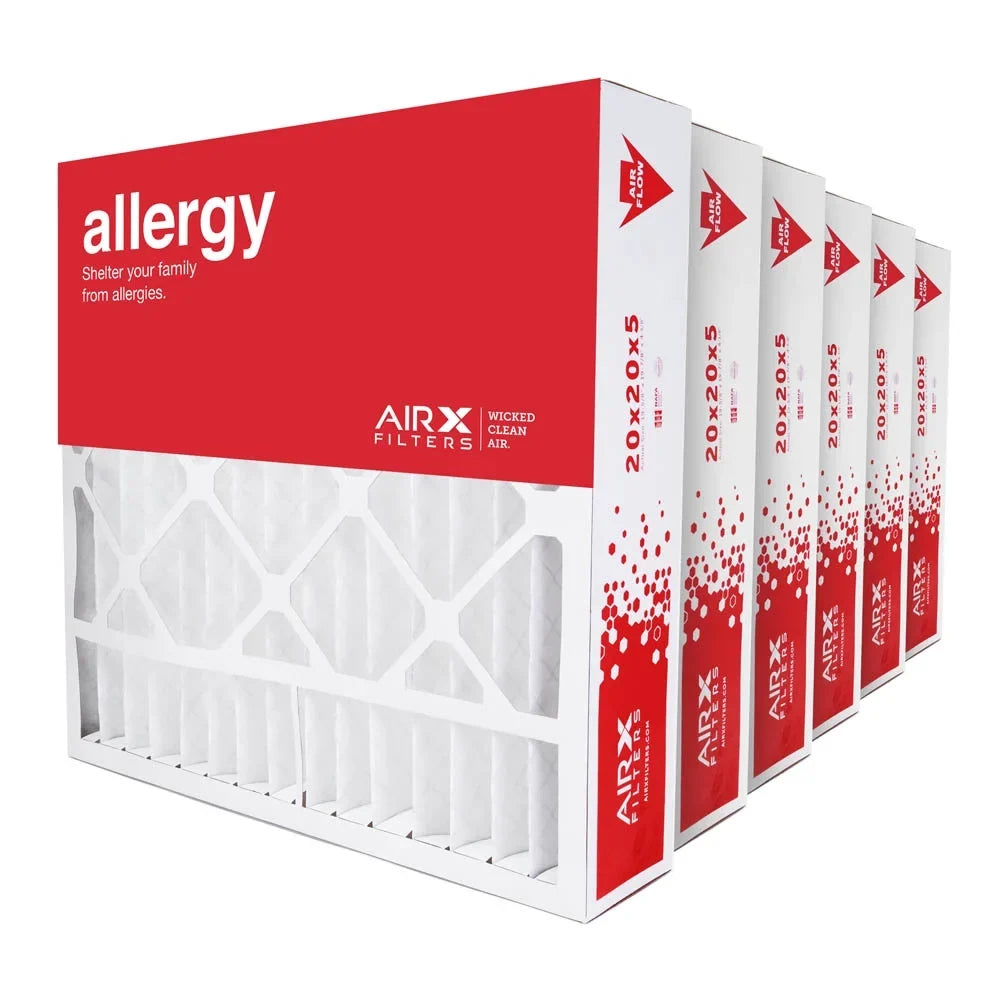 Replacement FC100A1011 6-Pack MERV Air - ALLERGY Filter Honeywell AIRx 20x20x5 11,