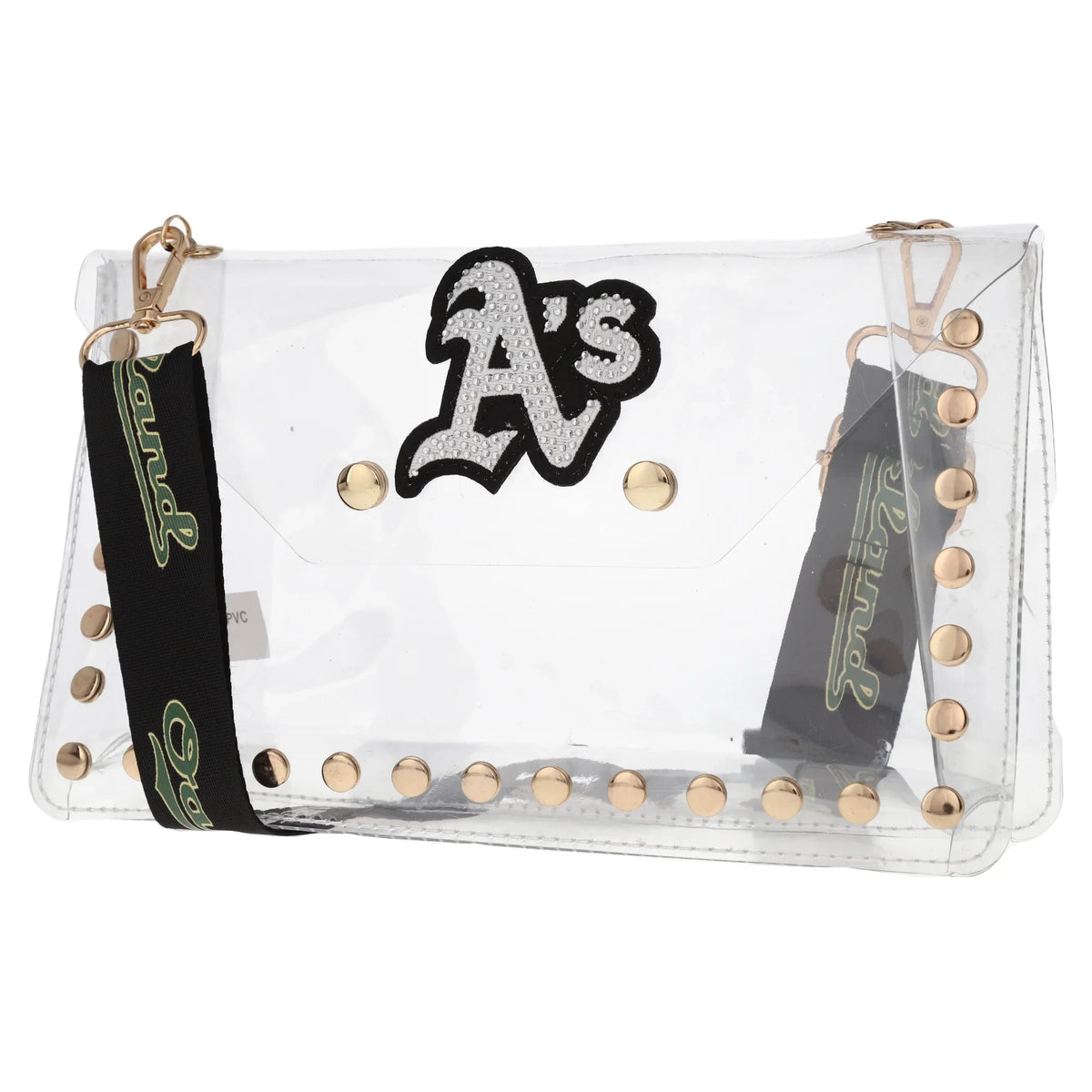 Oakland Bag Clear Crossbody Envelope Cuce Athletics Crystal