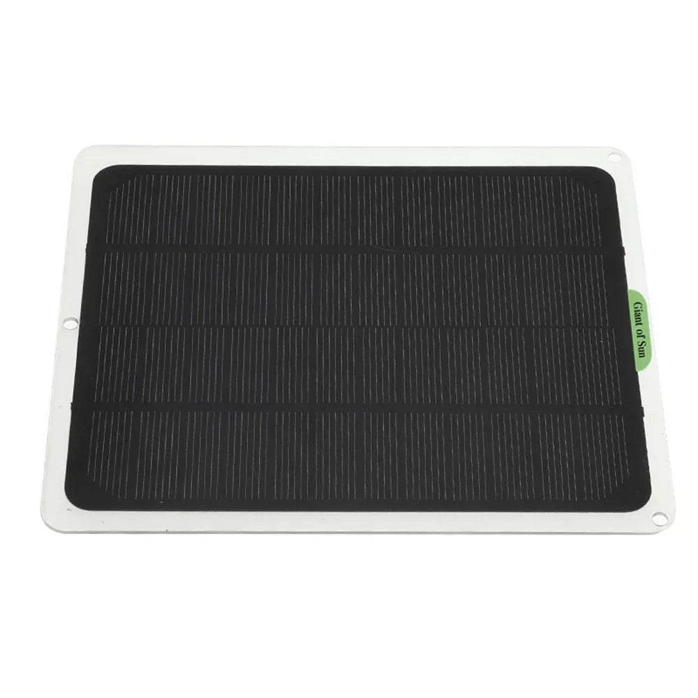 Solar with Charger Yachting Charging occkic Cars Monocrystalline 20W RV exterior Flexible Panels Charger for Clips 12V/5V Battery