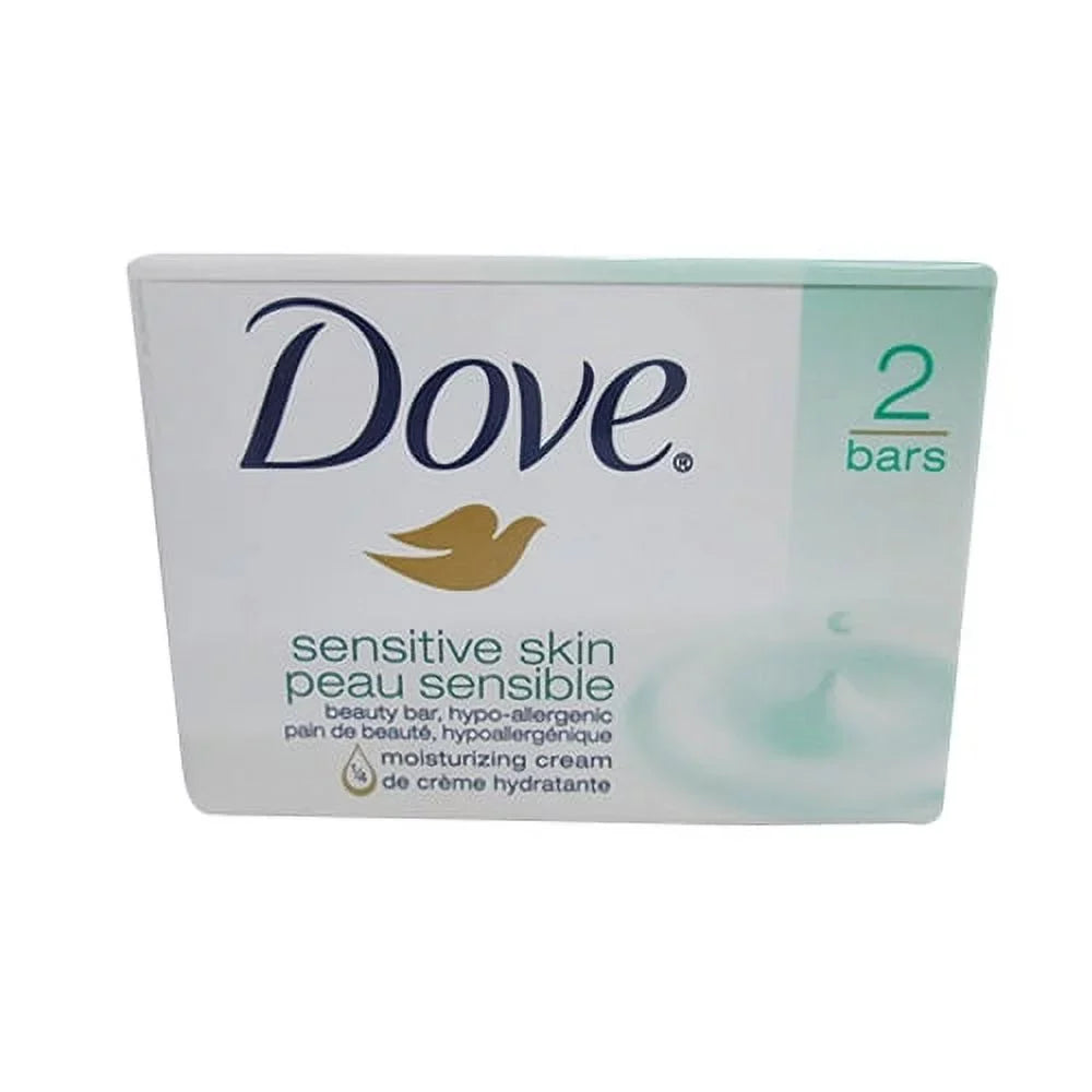 Bar - 2 Soap, Oz, 4.25 Beauty Pack Dove Sensitive Skin Ea, 3