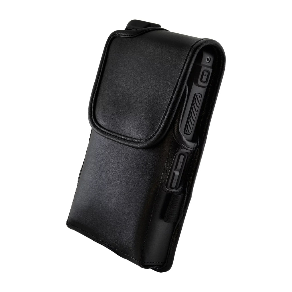 Black XP8 Radio CERTIFIED Sonim Phone IS Holster Vertical C1D2 Belt Case Clip