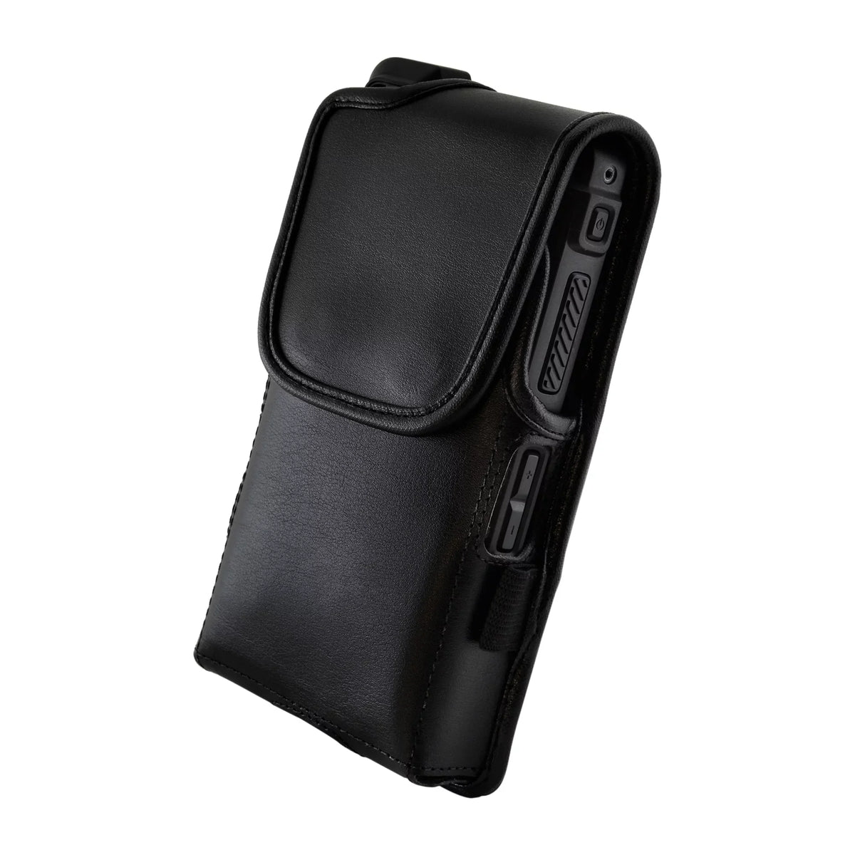 Black XP8 Radio CERTIFIED Sonim Phone IS Holster Vertical C1D2 Belt Case Clip