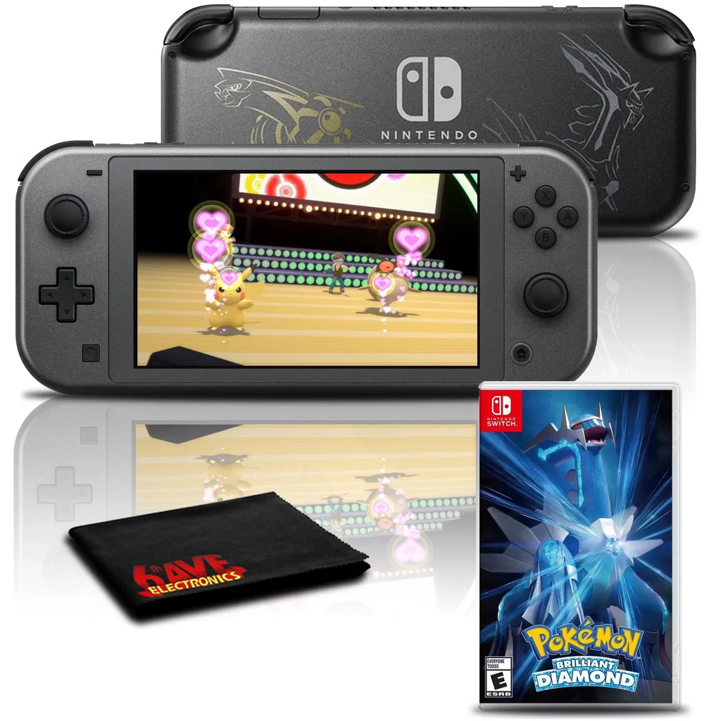 Dialga Brilliant Edition and Pokemon Diamond Nintendo Lite with Switch Palkia