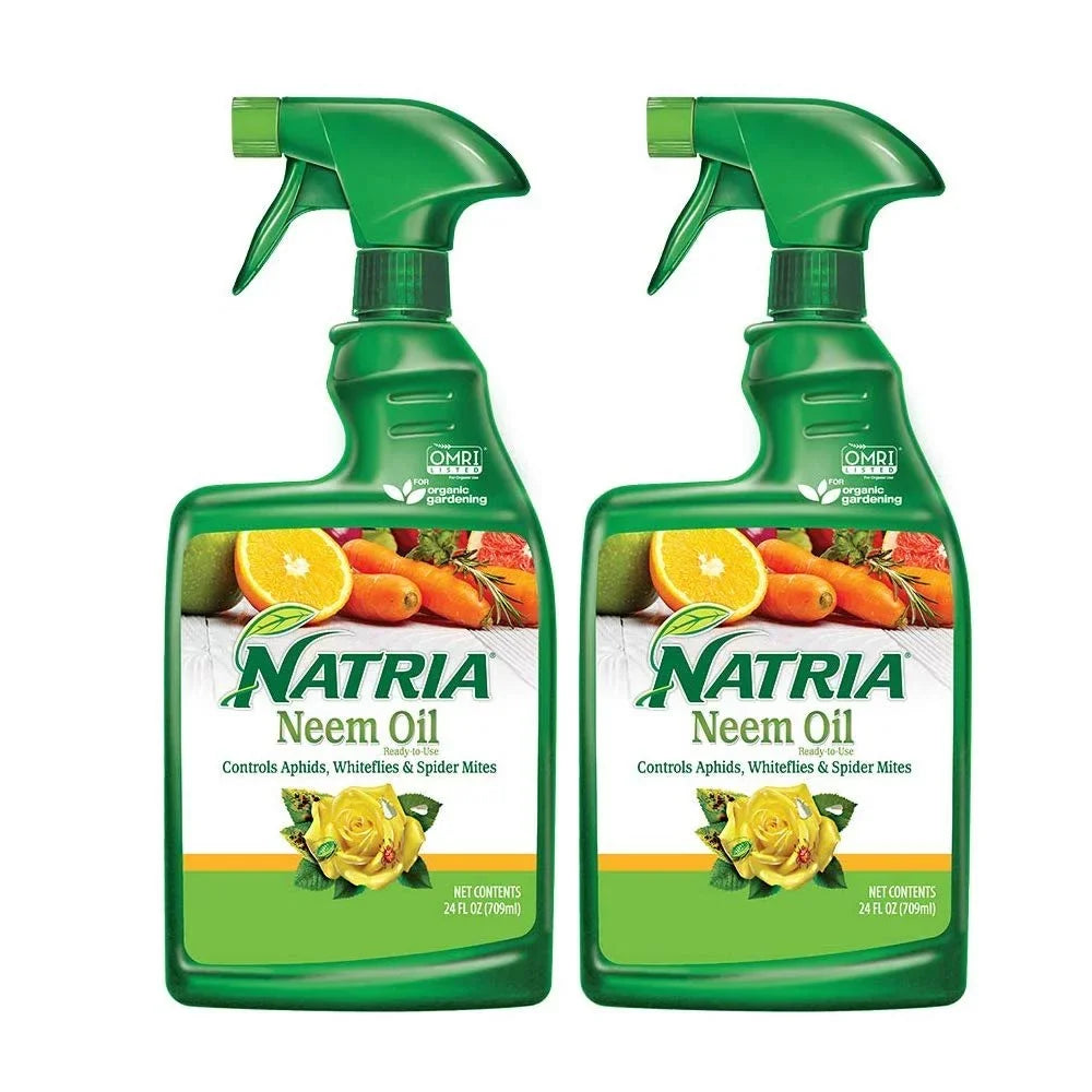 Pest 24-Ounce, and 706250A Disease Pack Oil of Control, Natria 2 Neem Ready-to-Use
