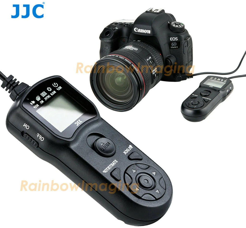 Mark II 1D II Mark X Mark 5DS II Intervalometer 1D 5DS II for IV R5 1D X 6D III III C TM-A 1D IV 50D JJC 1Ds 1D 7D Mark Mark Remote 7D Canon EOS EOS Mark R Timer III 6D II II N Shutter Cord 5D II